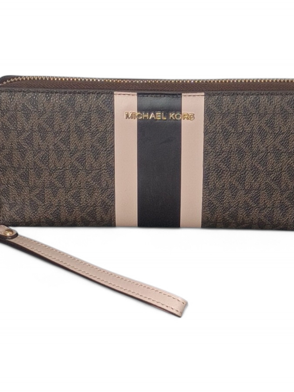 Michael Michael Kors Jet Set Travel Large Logo Continental Wristlet
